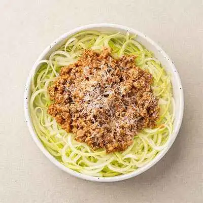 Beef Ragu Ala Bolognese With Zoodles